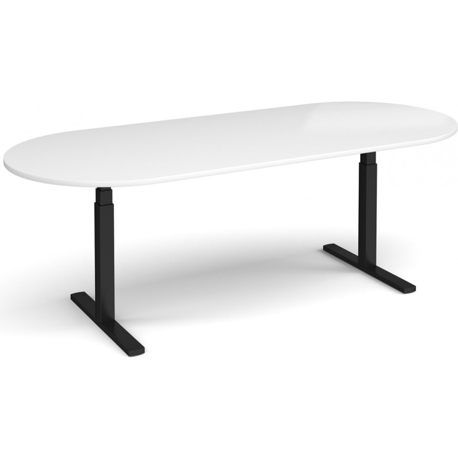 Elev8 Touch Adjustable Radial End Boardroom Table